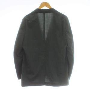 green label relaxing MIYUKI TW ダンガリー 無地 2B 2P ジャケット スーツ セットアップ 上下 テーラードジャケット