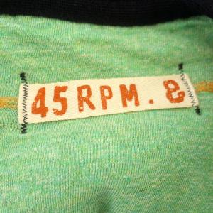 45rpm ボア ベスト 裏スウェット フリース 2 M ネイビー 紺 /G