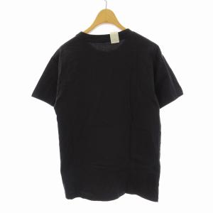 N.HOOLYWOOD Tシャツ カットソー 宇宙プリント プルオーバー クルーネック 半袖 36 S ダークグレー