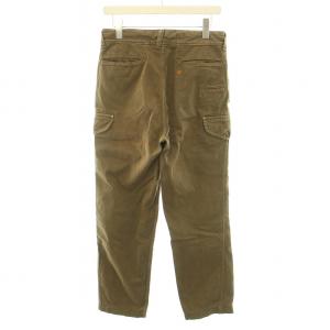 45rpm ウミ キューゼロハチ umii908 カーゴパンツ ボタンフライ R刺繍 30 M 茶 ブラウン