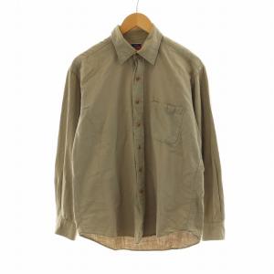 カジュアルシャツ ワークシャツ 長袖 3 L ベージュ /NQ
