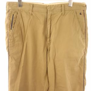 45rpm パンツ チノパン ロゴ 刺繍 サイドライン 32 L ベージュ /XK