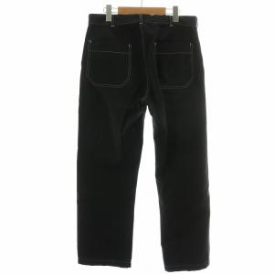COMME des GARCONS HOMME AD2002 チノパンツ ジップフライ S 黒 ブラック