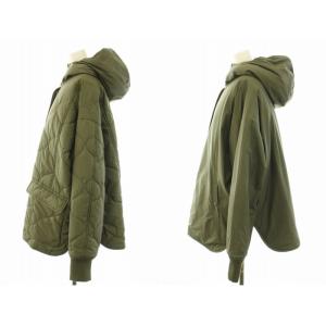 Deuxieme Classe CALUX キルティングジャケット F カーキ
