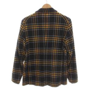 TAGLIATORE ダブル テーラードジャケット チェック 46 ブラック