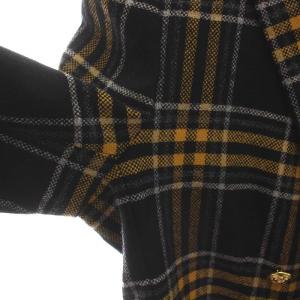 TAGLIATORE ダブル テーラードジャケット チェック 46 ブラック