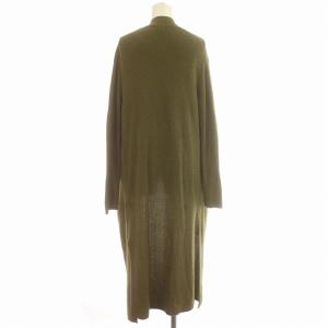 POLO RALPH LAUREN カーディガン ニット カシミヤ混 ロング 長袖 S カーキ