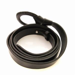 RALPH LAUREN リングラップベルト レザー 黒 ブラック