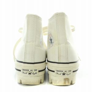 CONVERSE ALL STAR 100 CHUNK HI オールスター 100チャンクハイ スニーカー US5 24cm 白 ホワイト 1SC928