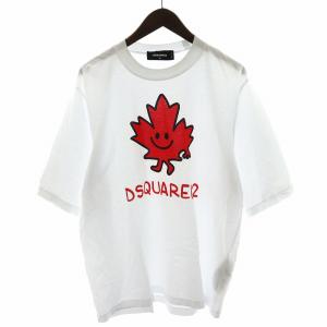 22AW SMILING MAPLE T-SHIRT Tシャツ カットソー 半袖 ロゴ M 白 ホワイト
