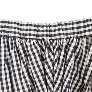 COMME des GARCONS 23SS Gingham Check Bow Pant XS