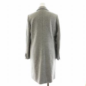TOMORROWLAND collection ウールカシミヤチェスターコート ロング丈 アウター 36 S グレー /AN31