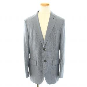 Paul Stuart 近年モデル スーツ セットアップ 上下 テーラードジャケット シングル 2B サイドベンツ 48 L パンツ スラックス 52