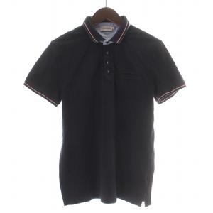 MAGLIA POLO MANICA CORTA ポロシャツ 半袖 レギュラーカラー 鹿の子 ロゴ 刺繍