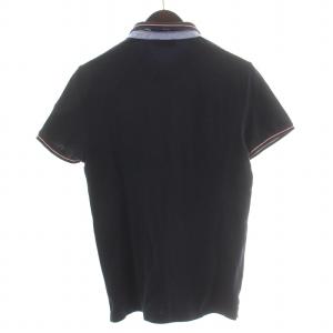MONCLER MAGLIA POLO MANICA CORTA ポロシャツ 半袖 レギュラーカラー 鹿の子 ロゴ 刺繍