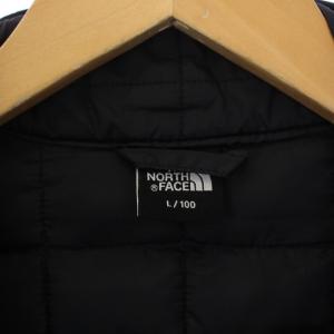 THE NORTH FACE ティーボール テック 中綿ジャケット ジップアップ ハイネック L 黒 ブラック NY51804Z
