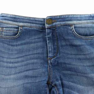 MAX MARA WEEKEND LINE WL Leggings デニムパンツ ジーンズ ジーパン スリム ジッパーフライ J38 M 青 ブルー