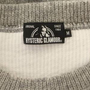 HYSTERICGLAMOUR ロゴ ジャケット グレー ピンク