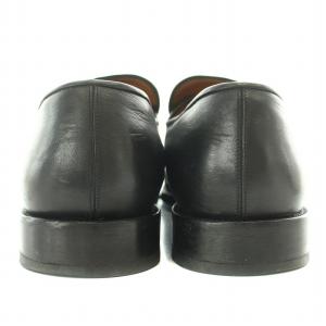 BALLY SALASAN ローファー スリッポン ラウンドトゥ ローヒール レザー EU8.5 26.5cm 黒 ブラック