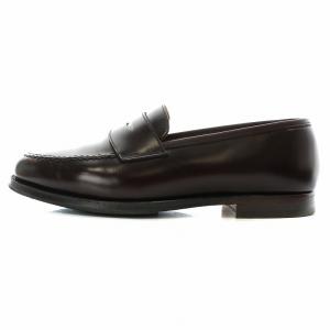 Crockett & Jones BOSTON ローファー レザー 9.5 ブラウン 28363