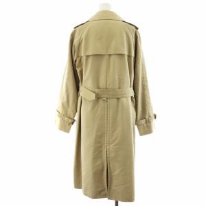 Aquascutum トレンチコート ロング丈 コットン アウター 8 M ベージュ