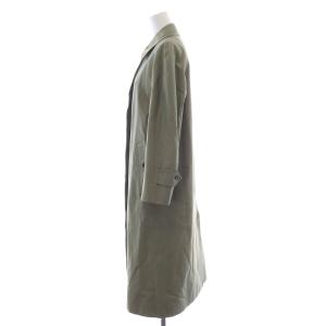 burberrys ヴィンテージ ステンカラーコート 裏地ノバチェック F カーキ