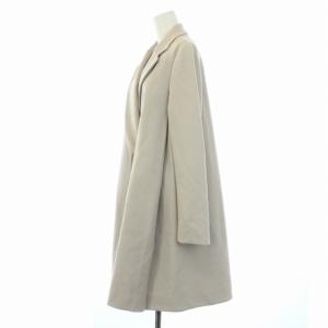 ENFOLD ダブルクロスフレアコート スプリングコート 春アウター ミドル丈 ロング 36 S グレー 3008S130-0310