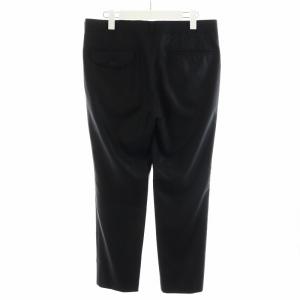 COMME des GARCONS HOMME PLUS AD2020 21SS METAL OUTLAW期 パンツ スラックス ジッパーフライ ストライプ柄 S 黒 ブラック