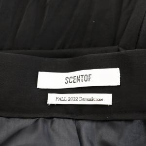 AP STUDIO セントオブ SCENTOF 22AW フレアスカート ロング丈 36 S 黒 ブラック /AN11