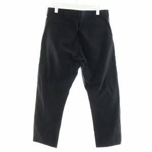 Comme des Garçons Homme Deux AD2019 パンツ ジッパーフライ コットン M 黒 ブラック