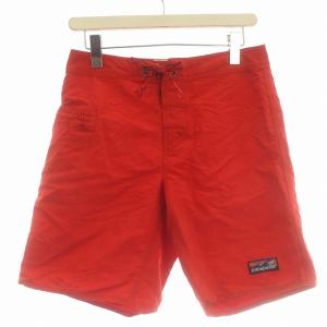 ショートパンツ ナイロン ハーフパンツ 29 M相当 赤 レッド