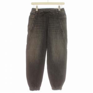 DIESEL D-KRAILEY-F-T デニムパンツ ジョグパンツ ウォッシュ加工 23 黒 ブラック /G