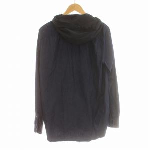 DIESEL デニム ジャケット マウンテンパーカー フード M ネイビー 紺 /G