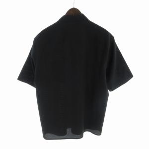 BEAUTY&YOUTH UNITED ARROWS KOMATSU トロピカルレギュラーショートスリーブシャツ 半袖 L 黒 ブラック 1216-126-3030