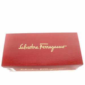 Salvatore Ferragamo パンプス ローヒール ガンチーニ レザー 5.5 23cm ベーシュ