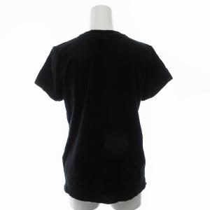 POLO RALPH LAUREN Tシャツ 半袖 カットソー ロゴ刺繍 タイト S 黒 ブラック