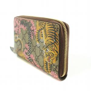 GUCCI 長財布 GGスプリーム ベンガル ベージュ マルチカラー 452355