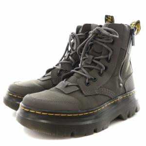 Dr.Martens タリック ジップ TRARIK ZIP ショートブーツ レースアップ UK5 24.0cm グレー