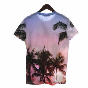 BALMAIN Tシャツ カットソー 半袖 クルーネック プリント XS マルチカラー /NW6