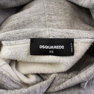 DSQUARED2 Cool Fit フーディ プルオーバーパーカー XS グレー S71GU0232