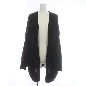 23SS shake code ショートカーディガン ニット 長袖 トッパー 黒 ブラック 23080500424010