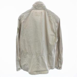 AVIREX ミリタリージャケット ワッペン ロゴ アウター 2XL 白 ホワイト