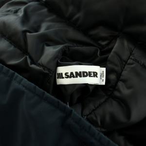 JIL SANDER ダウンコート 38 ブラック ネイビー