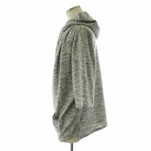 glamb プルオーバーパーカー フーディー ドルマンスリーブ 七分袖 3 L グレー
