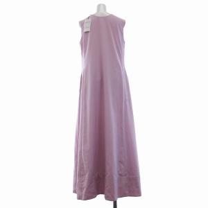 UNITED ARROWS エメル リファインズ EMMEL REFINES タグ付き ワンピース フレア ロング マキシ ノースリーブ M ピンク