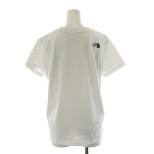 THE NORTH FACE ショートスリーブギアパッチティー Tシャツ 半袖 プリント L 白 ホワイト NTW32376 /NQ