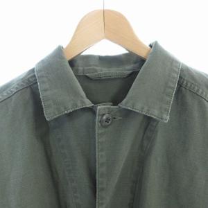 Plage ミリタリージャケット ステンカラー ビッグシルエット 長袖 38 M