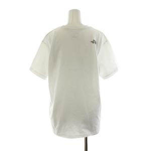 THE NORTH FACE ショートスリーブヌプシティー Tシャツ カットソー 半袖 ロゴプリント L 白 ホワイト NTW32352