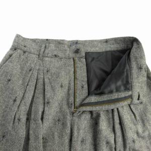 glamb MONOTONE バルーンパンツ タック 星モチーフ 2 M グレー