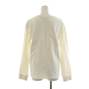 THE NORTH FACE ロングスリーブヌプシコットンティー Tシャツ ロンT 長袖 ロゴ刺繍 M 白 ホワイト NTW32345